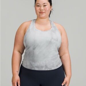 lululemon athletica Gray Tank Top